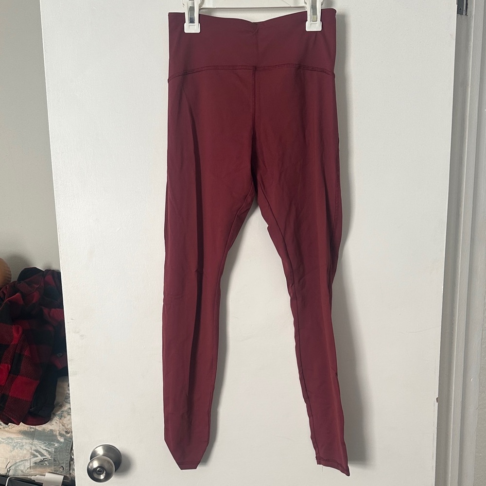 Maroon Leggings